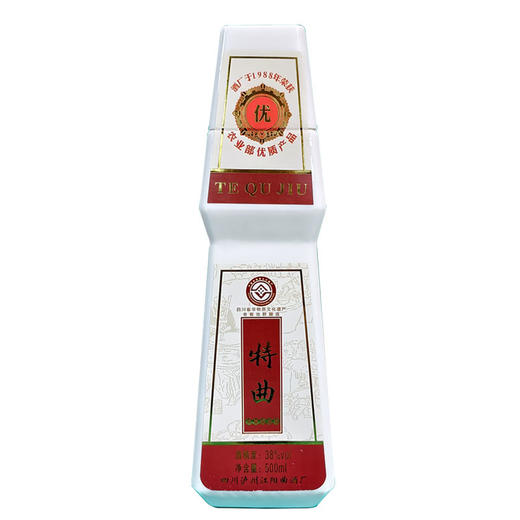 [白酒]泸州(特曲酒)江阳曲38度500ml 商品图1