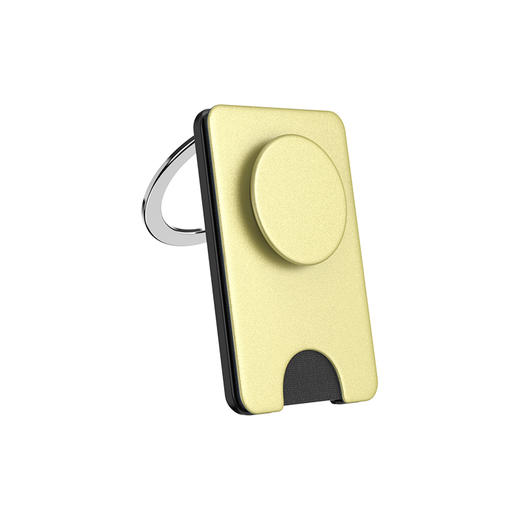 【站立MagSafe®卡包】日落金·Kick-Out站立卡包 WALLET卡包 Kick-Out站立卡包系列 奢华金 商品图0