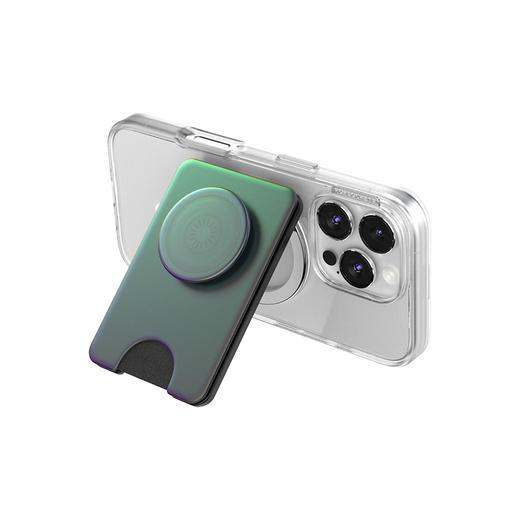 【站立MagSafe®卡包】午夜黑·Kick-Out站立卡包 WALLET卡包 Kick-Out站立卡包系列 黑色 商品图5