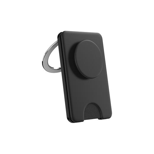 【站立MagSafe®卡包】琴键黑·Kick-Out站立卡包 WALLET卡包 Kick-Out站立卡包系列 黑色 商品图0