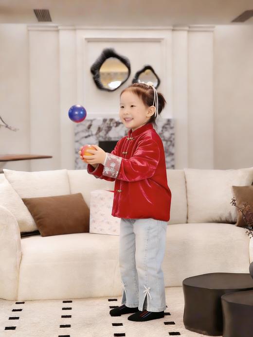 盛唐牡丹 | Kids中国红马跃新春双穿外套&PeaceBio面霜&身体乳×东方境礼盒 商品图4