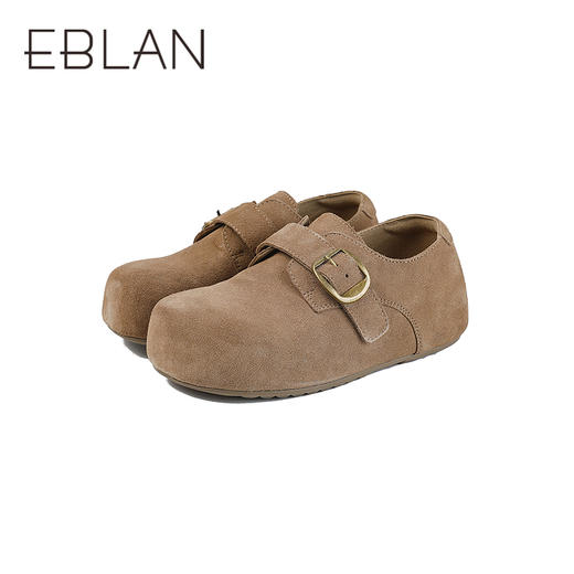 【上新】伊伴2026春季复古麂皮牛绒勃肯鞋舒适包脚B26158017 商品图3