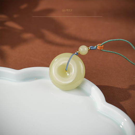 【博约】黄玉平安扣 商品图5