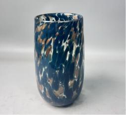 蓝金花纹花瓶 商品图0