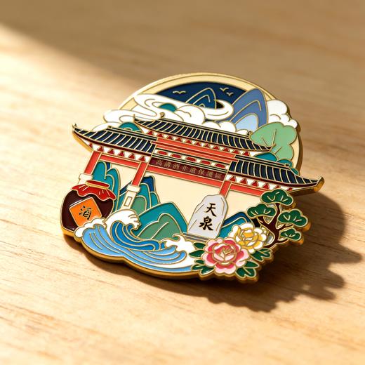 今世缘经典酒缘系列-高沟酒非遗保护区车载香薰夹 商品图0