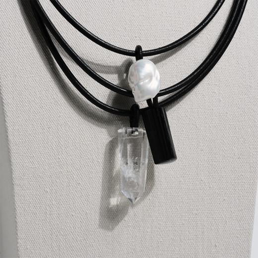 北京仓｜MONIES-Mint-黑碧玺 项链［丹麦设计师］ 商品图3