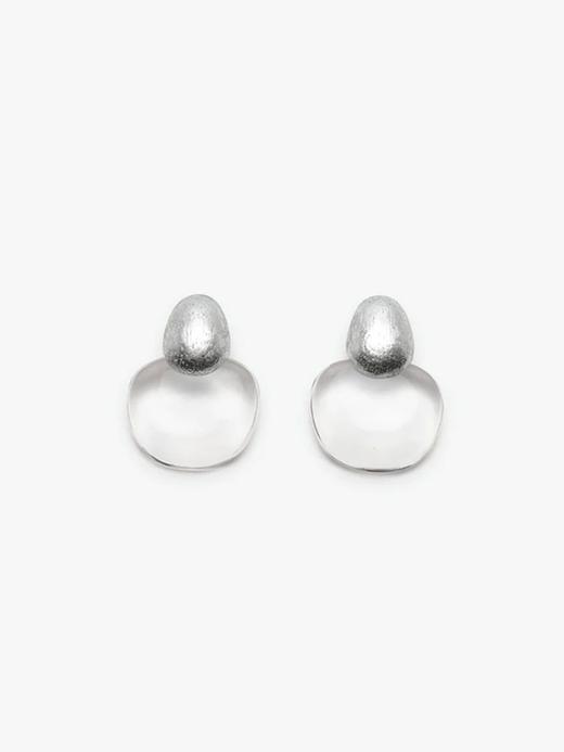 订购8周到｜MONIES-Folia stud-925银 相思木 银箔 耳环［丹麦设计师］ 商品图0