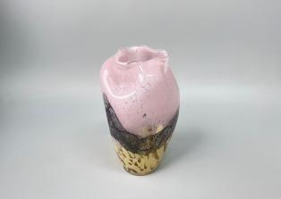 粉棕不规则花瓶小 商品图0