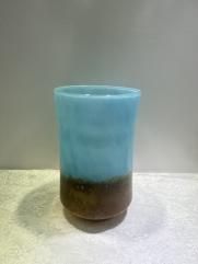 蓝棕花盆 商品图0