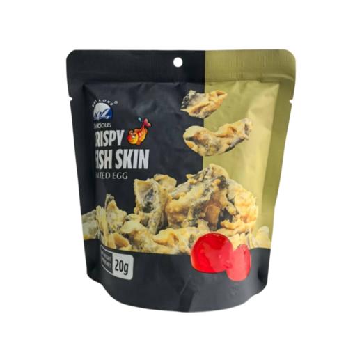 PHILONG 咸蛋黄味鱼皮脆 20g 商品图0