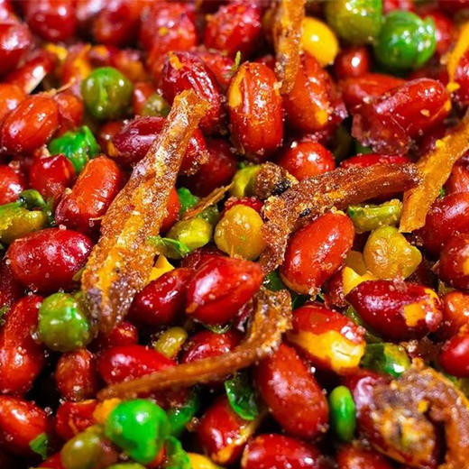 【地标美食】张记 300g小鱼花生 美味锁鲜 开盒即食（每周二/周四16点截单） 商品图0