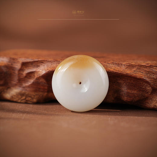 【未央】糖羊脂白玉平安扣 商品图0