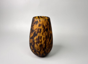 棕色豹纹花瓶