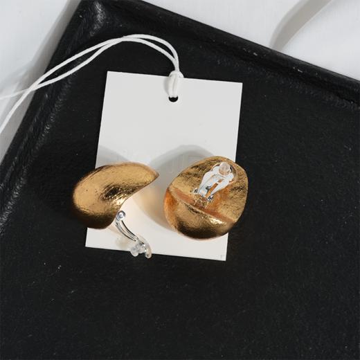 订购8周到｜MONIES-CORDA-乌木 金色 耳夹［丹麦设计师］ 商品图3