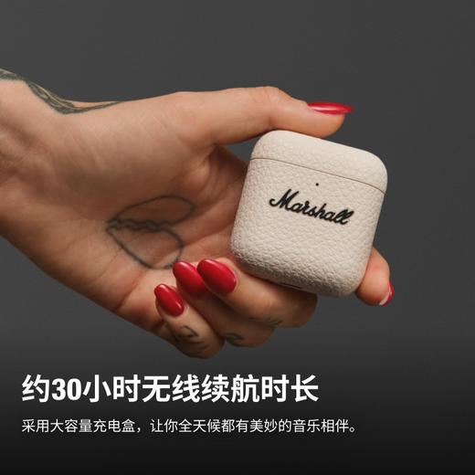 Marshall/马歇尔 MINOR IV 无线蓝牙耳机 半入耳式蓝牙耳机tws无线超长续航大电量 商品图1