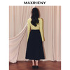 MAXRIENY2025秋针织衫新中式套头针织衫羊毛混纺收腰修身长袖上衣(货号:MF86SW508) 商品缩略图3
