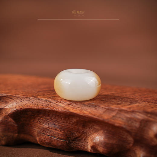 【年年】糖羊脂白玉平安扣 商品图3