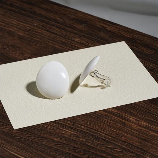 北京仓｜MONIES-Lima-白色 骨料 耳环［丹麦设计师］ 商品图7