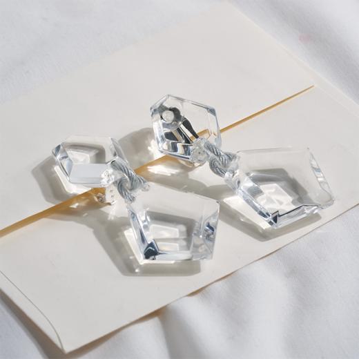 北京仓｜MONIES-FABA-亚克力 耳夹［丹麦设计师］ 商品图3