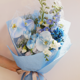 水瓶座4款幸运花束｜十二星座随心定制系列