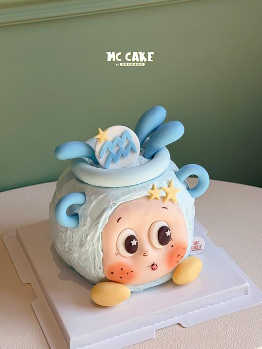 星星人/水瓶座蛋糕 商品图1