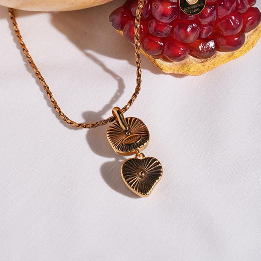 北京仓｜Goossens Paris-RENAISSANCE-勃垦第红 爱心 吊坠 项链［法国设计师］ 商品图2