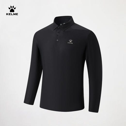 卡尔美重塑燃点系列男士长袖POLO衫6613PL1001 商品图3