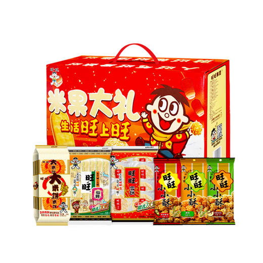 旺旺米果大礼包【451g】 商品图0