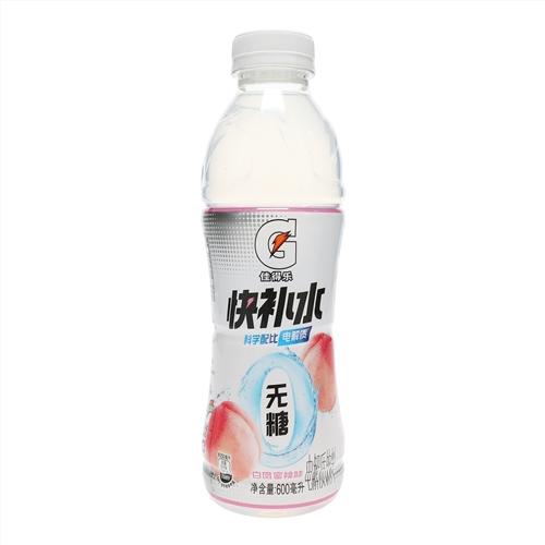 佳得乐快补水电解质饮料白凤蜜桃味600m（A1-04-05） 商品图0
