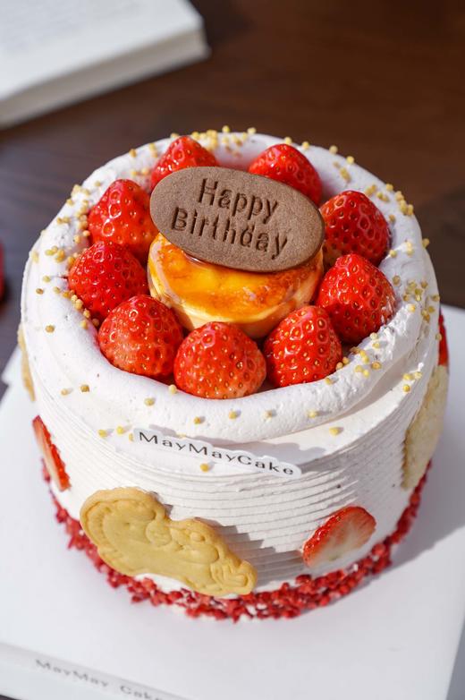 草莓奶皮子（奶茶胚）【A5176】 商品图5