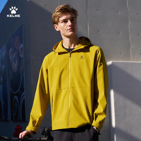 卡尔美重塑燃点系列男士梭织外套（连帽）6613WT1004