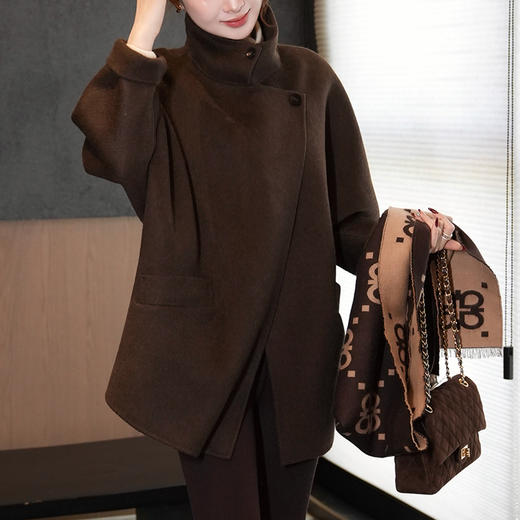 【特价不退换】【预售7天】良木礼牦牛绒大衣（D25102680F） 商品图1