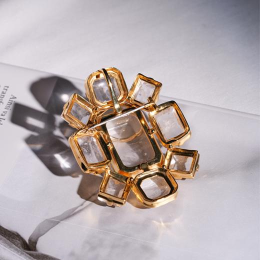 北京仓｜Goossens Paris-玛格特·罗比同款-天然水晶 项坠 胸针（两种戴法）［法国设计师］ 商品图4