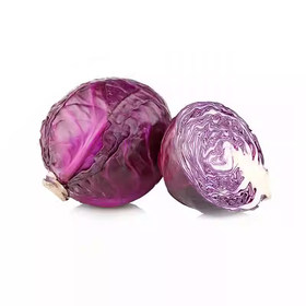紫色球生菜  整颗 约350g-400g买放心菜就上瑞和泰