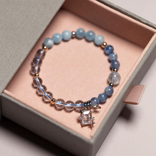 9折优惠｜ 2026新版「水瓶座」白茶柚子香梨味蛋糕&「水瓶座」手串 商品图3