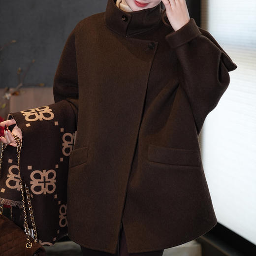 【特价不退换】【预售7天】良木礼牦牛绒大衣（D25102680F） 商品图6