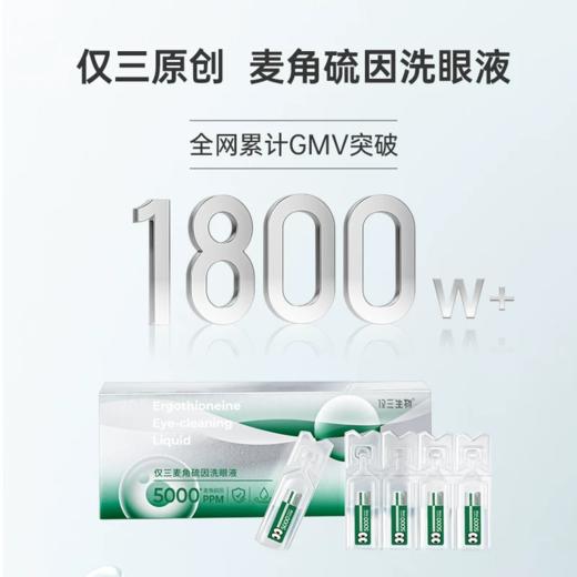 仅三麦角硫因次抛洗眼液 5ml*24支+洗眼杯+0.5ml*10支  0激素0防腐 干眼救星 商品图3