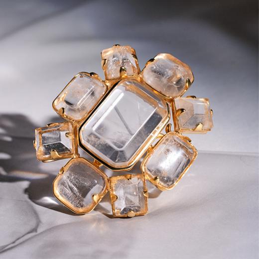 北京仓｜Goossens Paris-玛格特·罗比同款-天然水晶 项坠 胸针（两种戴法）［法国设计师］ 商品图3