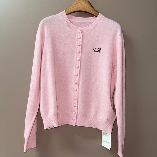 【预售7天】良木礼山羊绒开衫（0110F） 商品图1