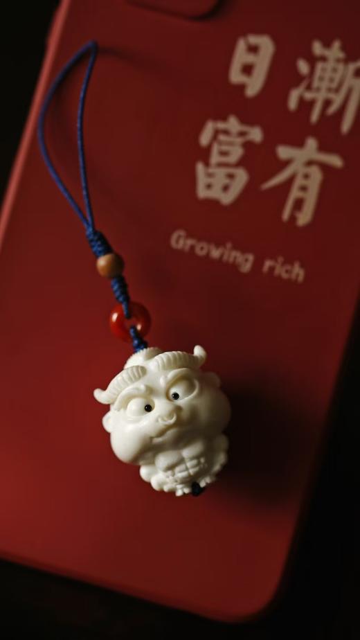 鹿角生肖牛°挂件 商品图0