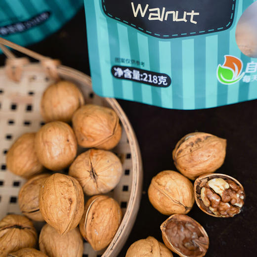 【分仓直发包邮】天生好果盐焗核桃218g*2袋 商品图4