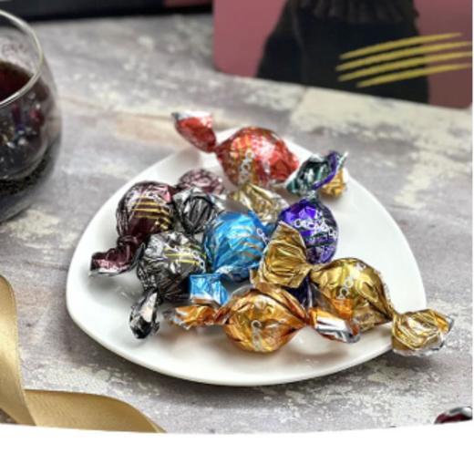 CACAOCAT 什锦巧克力制品粉色礼盒（14枚）156.8g/盒 商品图1