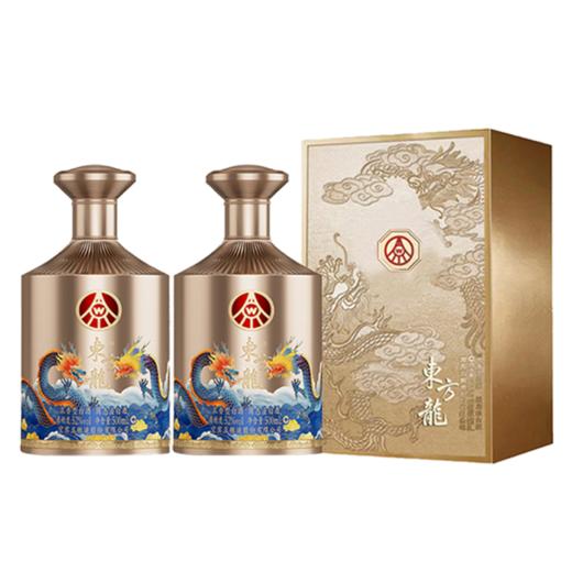 五粮液东方龙金龙献瑞52度浓香型白酒500mlx2瓶 商品图8
