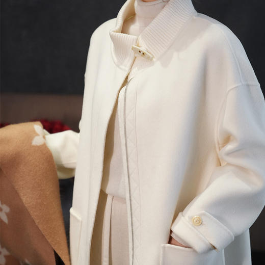 【特价不退换】【预售7天】良木礼羊毛大衣（Q8102） 商品图4