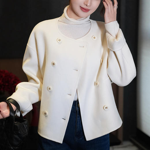 【特价不退换】【预售7天】良木礼羊毛外套（D2592639） 商品图4