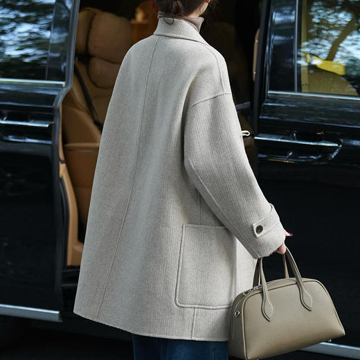 【特价不退换】【部分现货】良木礼羊毛大衣（D25103900） 商品图3