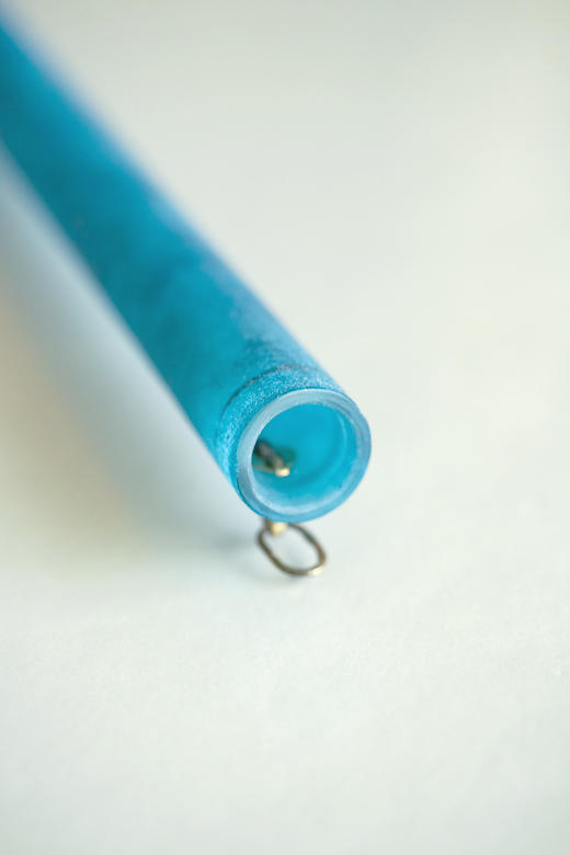 津田清和52碧｜筒掛花入 商品图1