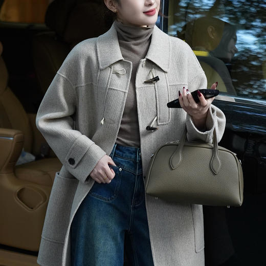 【特价不退换】【部分现货】良木礼羊毛大衣（D25103900） 商品图2