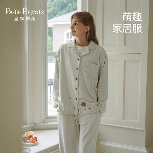皇家丽美男女冬款家居套装合集JJT25620\JJT25618\JJT25616\JJT25614\JJT25612\JJT25610\JJT25606\JJT25516\JJT25619 商品图3