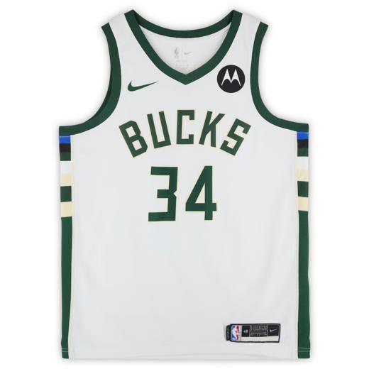 收藏系列 字母哥 雄鹿队34号白色 亲笔签名球衣（仅支持小程序下单 约45天到货） 商品图4